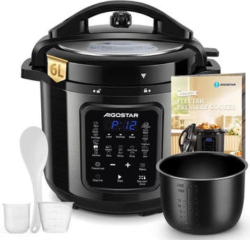 Multicooker - Snelkookpan - Slow Cooker - Rijstkoker - Stome, Verzenden, Zo goed als nieuw