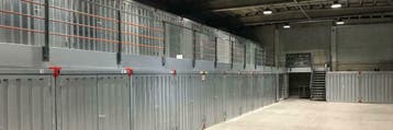 Slimme toegang voor demontabele zelfbouw containers