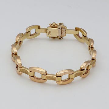 Armband - 14 karaat Geel goud, Sieraden, Tassen en Uiterlijk, Armbanden, Nieuw