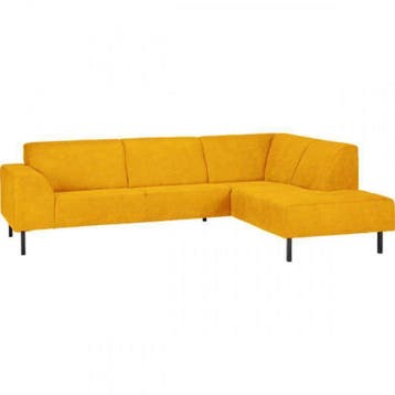 Hoekbank Maastricht - hoekbanken - Geel, Nieuw, 150 cm of meer, Stof, 250 tot 300 cm