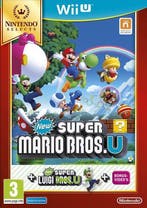 New Super Mario Bros. U + New Super Luigi U - Wii U Wii U, Spelcomputers en Games, 1 speler, Ophalen of Verzenden, Zo goed als nieuw