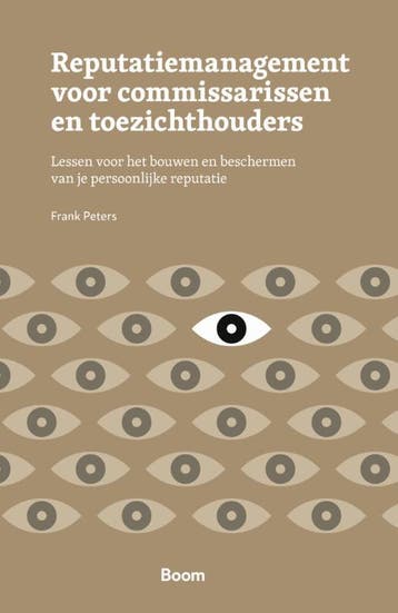 Reputatiemanagement Voor Commissarissen En Toezichthouders, Ophalen of Verzenden, Nieuw, Frank Peters