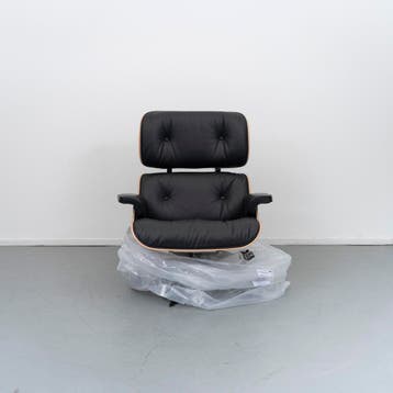 2x Vitra Eames Lounge Chair + Ottoman Palisander - Chroom, Huis en Inrichting, Nieuw, 75 tot 100 cm, Ophalen of Verzenden, 75 tot 100 cm
