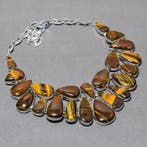 Metaal - Halsketting - Exclusieve vintagecollier