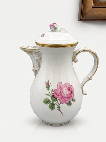 Meissen - Koffiepot - Porselein