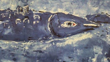 Marc Chagall (1887-1985) - Grande Lithographie double page