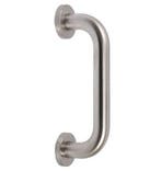 Deurgreep Rond 200 mm mat rvs, Verzenden, Nieuw