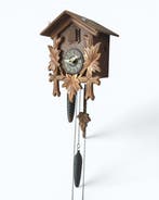Wandklok - Regula 25-77 - Hout, Messing - 1960-1970