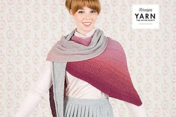 Breipatroon Sjaal model Essence Shawl met kleurverloop van, Ophalen of Verzenden, Nieuw