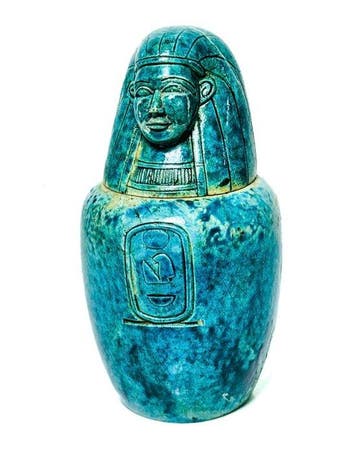 Grand Tour - Vaas - Terracotta - Egyptische canopische vaas