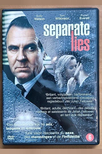 Separate Lies Emily Watson Julian Fellowes Tom Wilkinson DVD, Verzenden, Nieuw in verpakking