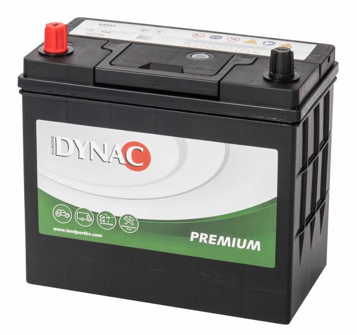 Dynac Auto accu 12 volt 45 ah Type 54551, Auto-onderdelen, Accu's en Toebehoren, Nieuw, Ophalen of Verzenden