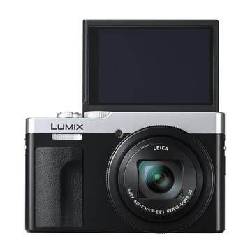 Panasonic DC-TZ99 Compactcamera Zilver - Tweede (buitenkans), Panasonic, Nieuw, Ophalen of Verzenden, Compactcamera
