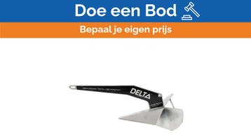 Bieden: Lewmar Delta Anchor 40KG - 88lbs Galvanized Steel B, Ophalen of Verzenden, Nieuw