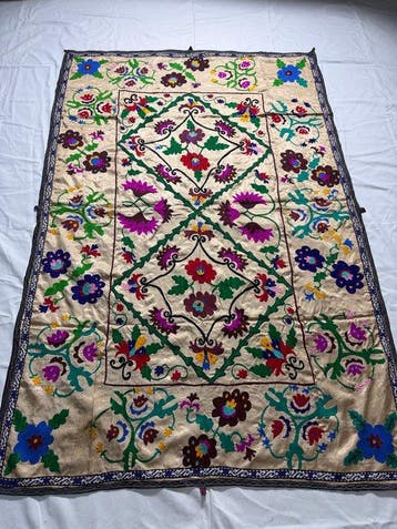 Suzane Kilim - Suzane Tapijt, Bankhoes, Bedhoes,, Huis en Inrichting, Nieuw