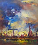 Leo Jordaens (1944-2000) - De Antwerpse haven