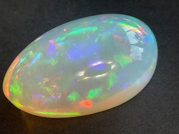 Opaal - 15.22 ct - Antwerp Laboratory for Gemstone Testing, Sieraden, Tassen en Uiterlijk, Edelstenen, Nieuw