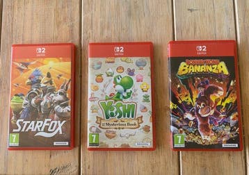 Nintendo - Switch 2 - Star Fox; Yoshi and the Mysterious, Nieuw