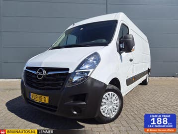 Opel Movano 2.3 CDTI L3H2 Navi Trekhaak 136pk, Gebruikt, Euro 6, Wit, Financial lease