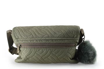 Kipling Handtas Groen, Verzenden, Zo goed als nieuw, Groen