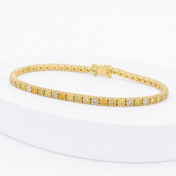 Zonder minimumprijs - Armband - 14 karaat Geel goud -, Nieuw