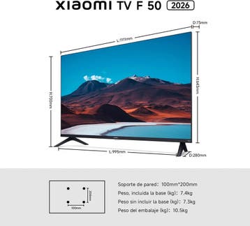 Xiaomi TV 50 inch (127 cm) F 50 Smart, 4K UHD, Fire OS8,..., Verzenden, Nieuw