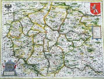 Tsjechië - Bohemië, Praag...; W. & J. Blaeu - Bohemia -, Nieuw