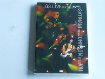 G3 Live in Concert / Joe Satriani, Steve Vai, Eric Johnson (, Ophalen of Verzenden, Zo goed als nieuw