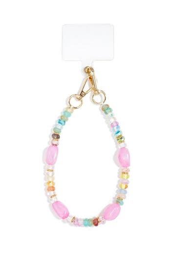 Goudlief Telefoonketting met kralen, eenvoudige acryl acc..., Verzenden, Nieuw
