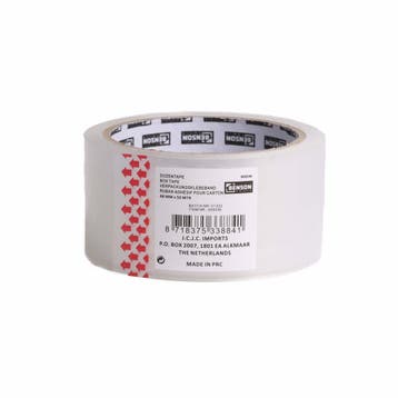 Benson Verpakkingstape - Transparant - 48 mm x 50 meter -..., Ophalen of Verzenden, Nieuw