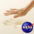 Topper NASA drukverlagend Aloa Vera - 180/200cm, Huis en Inrichting, Slaapkamer | Beddengoed, Nieuw, Tweepersoons, Wit, Overige typen