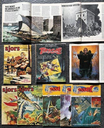 Don Lawrence - Sjors 1968-1969 / Essef 1977-1979 / Kijk, Boeken, Stripboeken, Nieuw