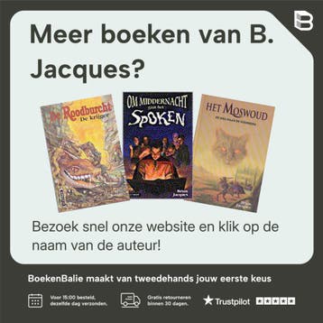 De koningin van Duizend Ogen / Het Moswoud - B. Jacques, Boeken, Verzenden, Gelezen, B. Jacques