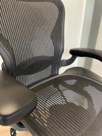 Herman Miller Chair Aeron - Full Option Version - Warranty, Verzenden, Zo goed als nieuw, Bureaustoel