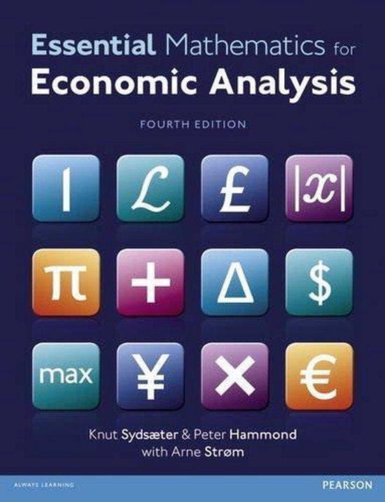 Essential Mathematics for Economic Analysis with MyMathLab, Boeken, Taal | Engels, Gelezen, Verzenden