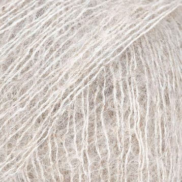 DROPS Kid-Silk Uni Colour - 74 Ochtendmist - Mohair Garen, Ophalen of Verzenden, Nieuw