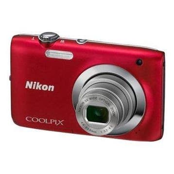 Nikon Coolpix S2600 Digitale Compact Camera - Rood, Verzenden, Gebruikt