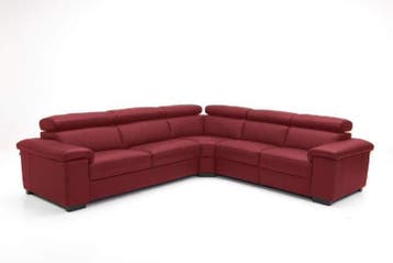 Oostvoorne Hoekbank - hoekbanken - Rood, Nieuw, Stof