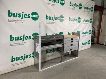 Aluca aluminium bedrijfswageninrichting gebruikt (nr 2211), Auto diversen, Ophalen of Verzenden
