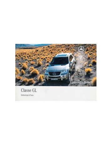 2007 MERCEDES BENZ GL KLASSE INSTRUCIEBOEKJE ITALIAANS, Auto diversen, Handleidingen en Instructieboekjes