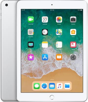 (Als) Nieuw Apple iPad 6 32GB (model 2018) zilver 9.7 W..., Nieuw