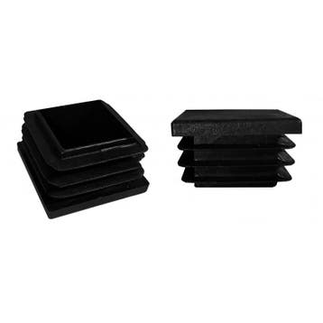 Set van 16 stoelpootdoppen (F44/E49/D50, zwart), Ophalen of Verzenden, Nieuw