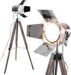 Vloerlamp - Staande lamp - 148 cm - Zilver - Jago, Verzenden, Zo goed als nieuw