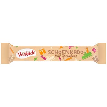 Verkade Schoenreepje Wit / Speculoos 45g, Verzenden, Nieuw