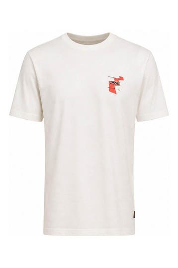 Boss T-shirt in maat XXL Wit, Kleding | Heren, T-shirts, Verzenden, Zo goed als nieuw, Wit, Boss