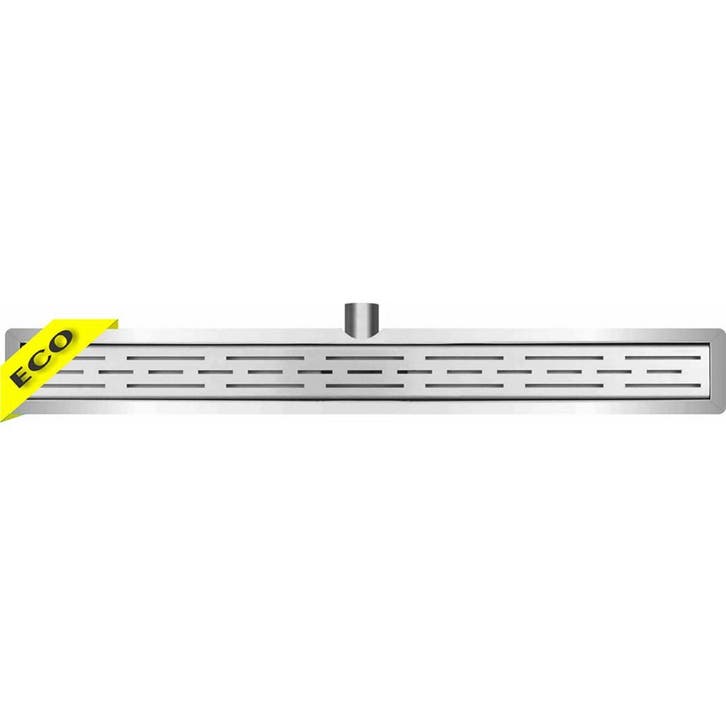 Xellanz Eco Douchegoot met Flens en Rooster - 110x7cm - RVS, Doe-het-zelf en Verbouw, Sanitair, Nieuw, Rvs, Ophalen of Verzenden