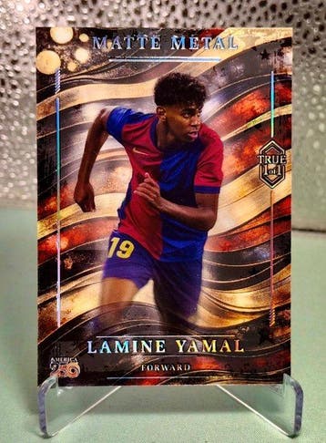 2026 Wild Card America 250 Lamine Yamal True 1/1 Insert card, Nieuw
