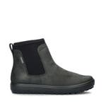 Ecco Soft 7 Tred enkellaarsjes voor dames in het Zwart, Ecco, Verzenden, Zwart, Lage of Enkellaarzen
