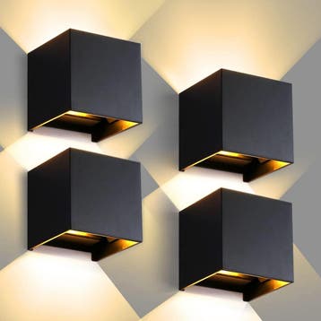 Buitenlamp LED Modern - Aluminium | Tweedekansje | OP=OP, Ophalen of Verzenden, Nieuw, Metaal