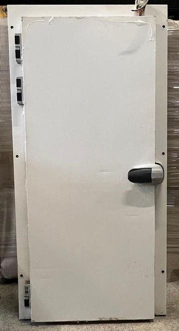 Koelceldeur met kozijn B80 x H200cm, links, Gebruikt